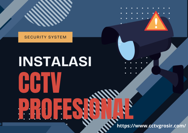 instalasi cctv profesional