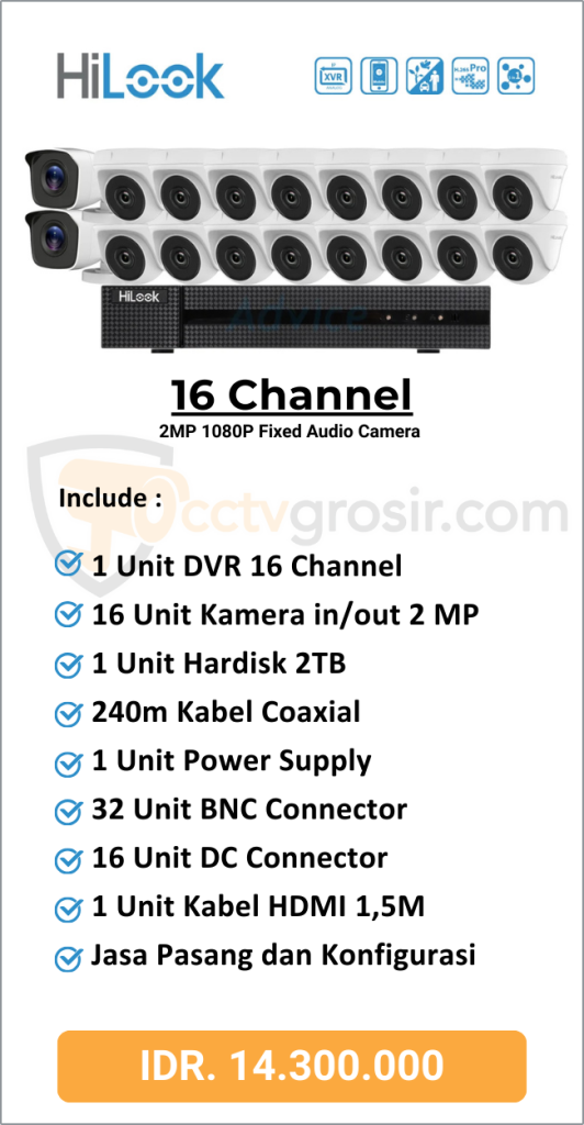 Paket Hilook 16 Channel Audio