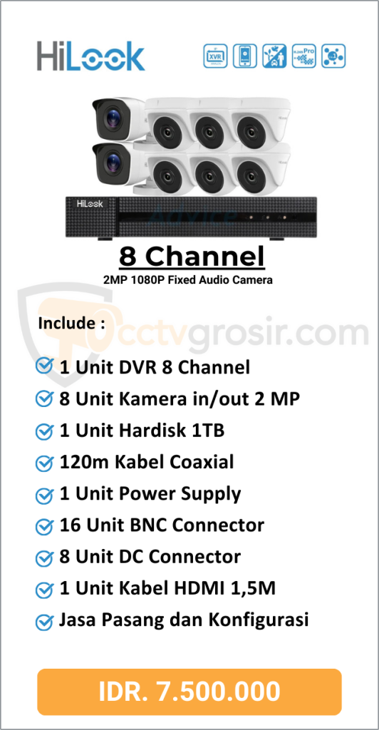 Paket Hilook 8 Channel Audio