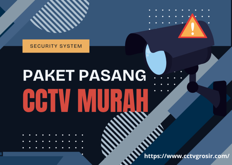 paket pasang cctv murah